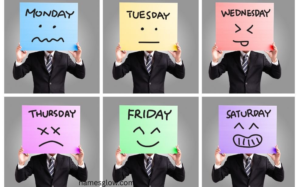 Funny Names for the Days of the Week