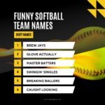 Funny Softball Team Names​ for Adults